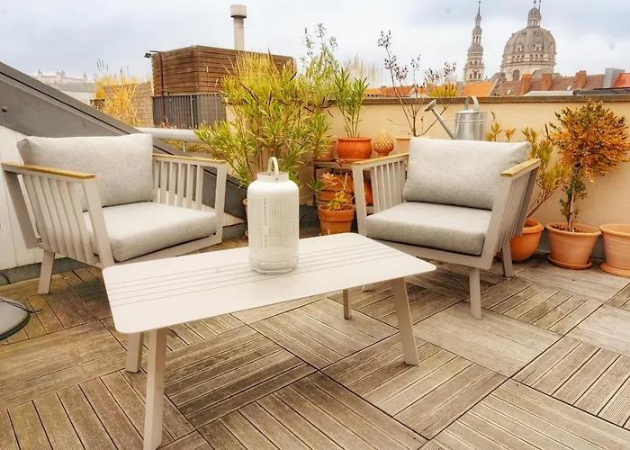 Zentrales In Mit Dachterrasse Und Tiefgarage * Würzburg