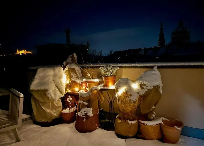 Zentrales In Mit Dachterrasse Und Tiefgarage Würzburg